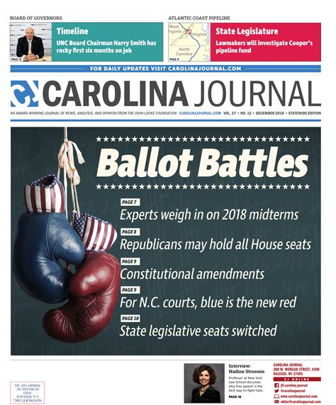 December 2018 Carolina Journal