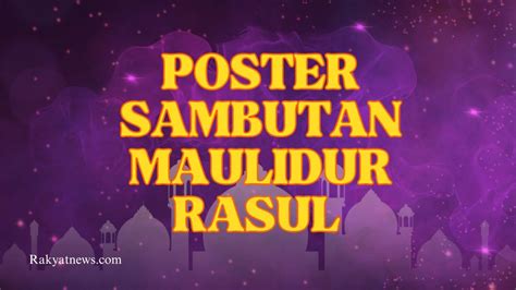 Senarai Poster Sambutan Maulidur Rasul Rakyat News Hot Sex Picture