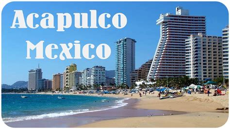 Acapulco is the original mexican resort town. Acapulco, Mexico - YouTube