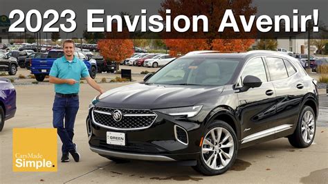 2023 Buick Envision Avenir Awd The Best Luxury Compact Suv Youtube