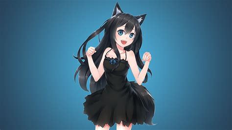 Hd Wallpaper Anime Anime Girls Cat Girl Nekomimi Photo