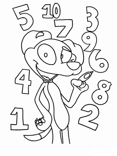 123 Coloring Pages For Toddlers Coloring Pages