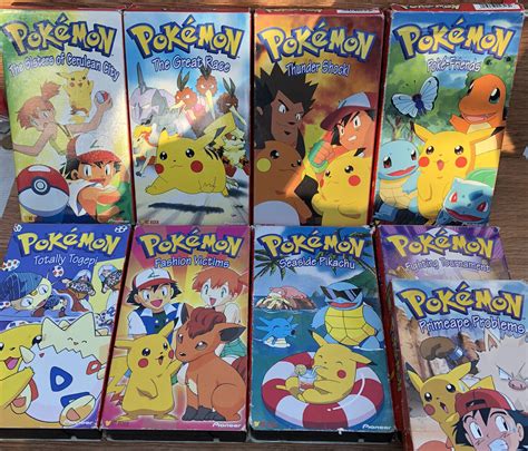 Pokemon Vhs 1997 1998 Vhs Tapes 13023023635 Ebay