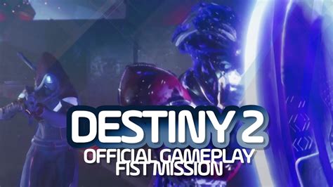 Destiny 2 Gameplay First Mission Primeira MissÃo Youtube