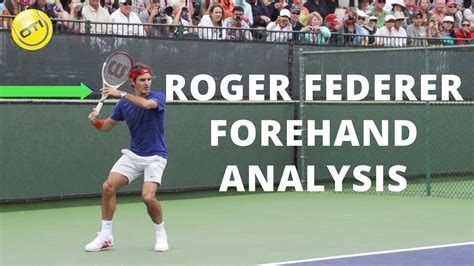 In the modern forehand, a. Roger Federer Forehand Analysis Part 1 - YouTube
