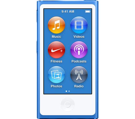 Buy Apple Ipod Nano 16 Gb 7th Generation Blue Free Delivery Currys