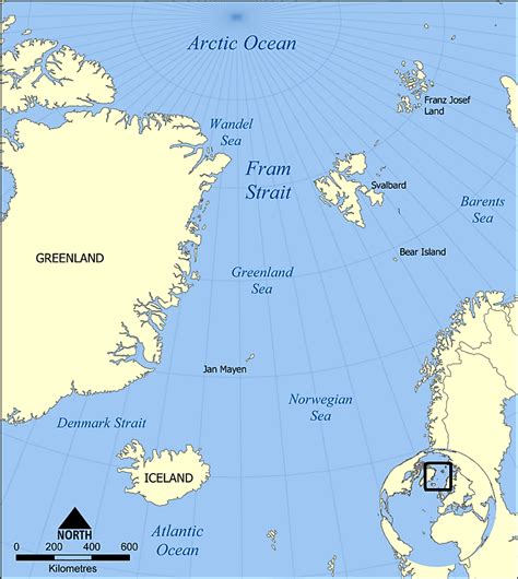 Greenland Sea Worldatlas