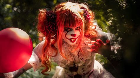 Scary Girl Clown Wallpapers Wallpaper Cave