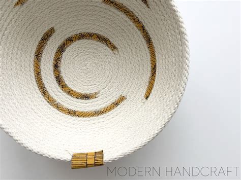 Rope Bowls My Newest Obsession — Modern Handcraft Handcraft Small