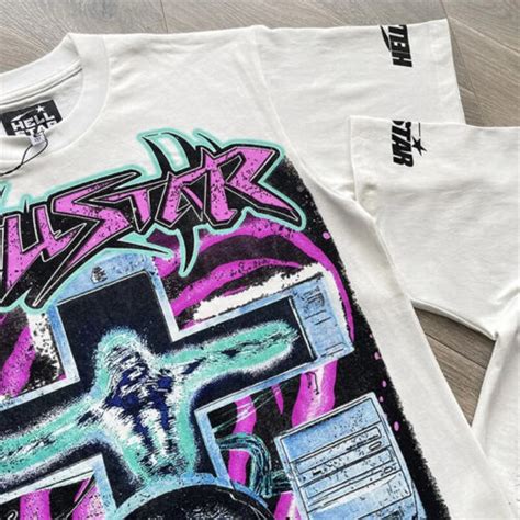Hellstar Black Flare Studios Records T Shirt Mens Womens Street Print
