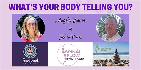 Whats Your Body Telling You The Spinal Flow Technique Humanitix