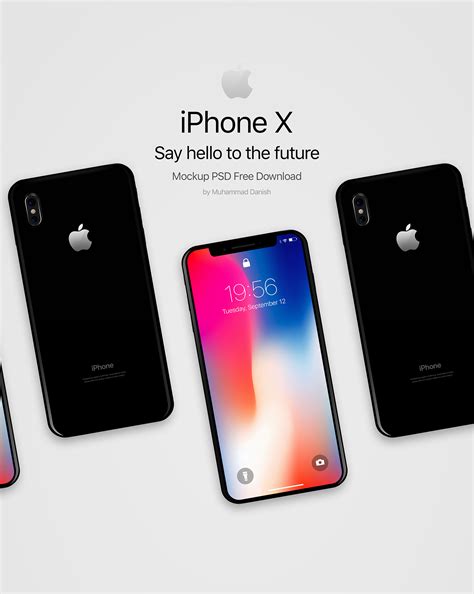 Download iPhone X Mockup PSD - Free Download on Behance