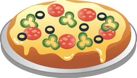 Download High Quality Pizza Clipart Margherita Transparent Png Images