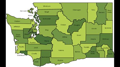 Washington Washington State Maps Diagram Usa Picture Blue Prints