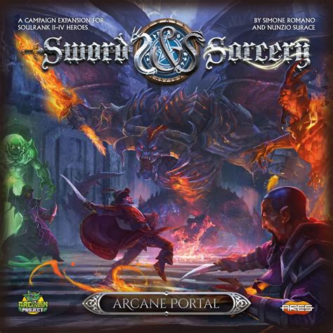 Koop Bordspellen Sword And Sorcery Board Game Expansion Set Arcane