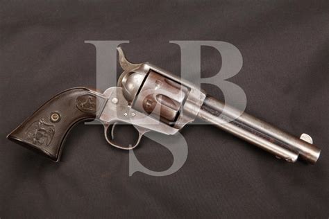 1st Generation Black Powder Frame Colt Single Action Army Revolver 41