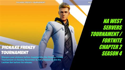 Fortnite hosts a celebration cup tournament for ps4 players this weekend, and everyone playing on sony's flagship console is invited. FORTNITE LIVE LACHLAN'S PICKAXE FRENZY TOURNAMENT NA WEST ...