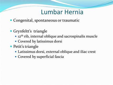 Ppt Hernia Powerpoint Presentation Free Download Id2957512