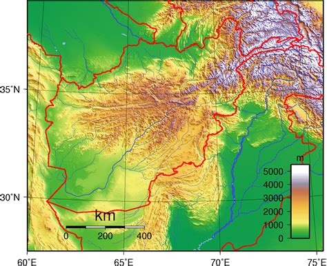 Published on 09 may 2014 by iscgm. Afghanistan Topography • Mapsof.net