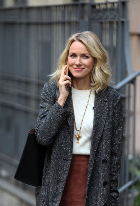Naomi Watts Smiles On The Set Amid News Of Her Split From Liev