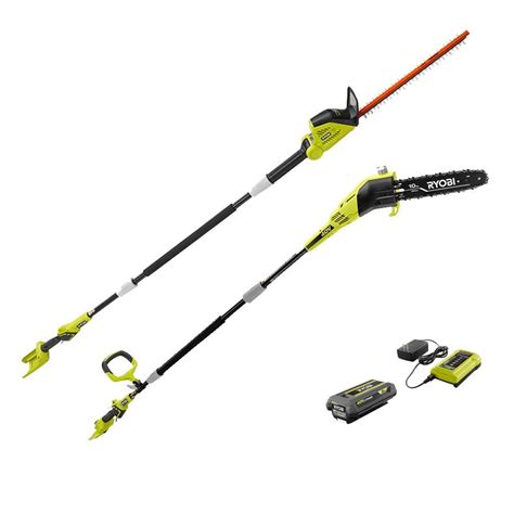 Ryobi 40v 10 In Cordless Battery Pole Saw And 18 In Cordless Battery