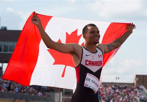 Canada S De Grasse Wins 200 Metre Gold Sets Pan Am Record Ctv News