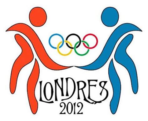 Ilustración acerca el logotipo del juego olímpico, mostrando activitis del spoort del som, mano del backgound se ahoga. todo de logos: Polémica originada por el logotipo de los Juegos Olímpicos de Londres 2012