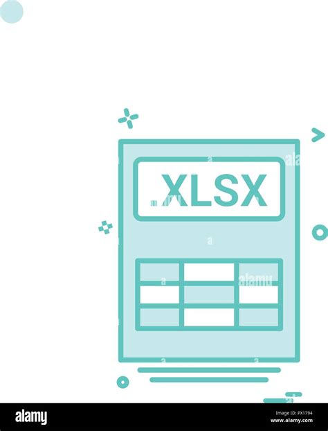 File Files Xlsx Icon Vector Design Stock Vector Image And Art Alamy
