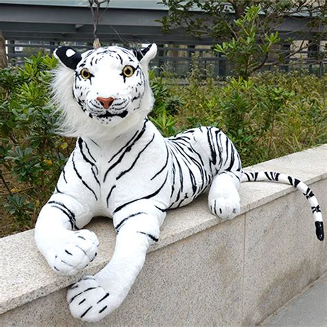Bolafynia Children Plush Stuffed Toy White Tiger Doll Baby Kids Toy For
