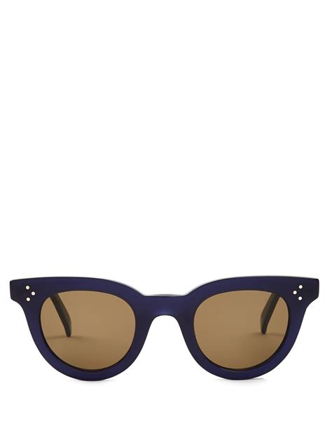 D Frame Acetate Sunglasses Celine Eyewear Matchesfashion Us