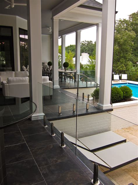 Find your glass railing easily amongst the 180 products from the leading brands (rintal. Glass Railing Outside | Glass railing, Outdoor decor, Patio