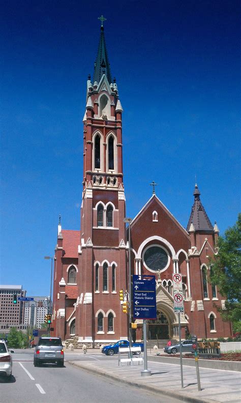 Cathedral Santuario de Guadalupe, Dallas. Uptown, Districts, San
