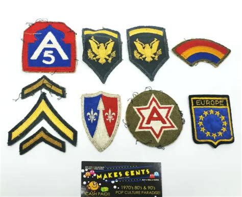 Original Vietnam War Era Us Army And Usaf And Usmc Medal Insignia