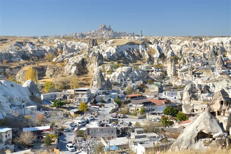 Göreme Turkey The Cave Town And The Fairy Chimney Valley In