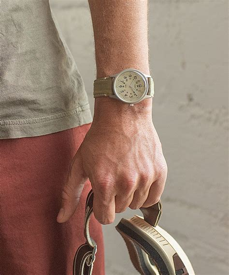 Mk1 Aluminum Chronograph 40mm Nylon Strap Watch Timex