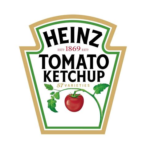 Heinz Ketchup Label