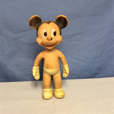 Vintage Rubber Mickey Mouse Bank Ebay