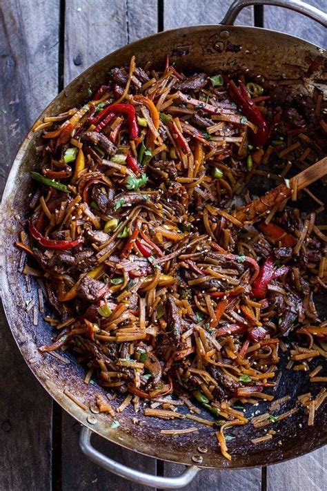 I enjoy the half and half chicken. 30-Minute Stir Fried Korean Beef | Half Baked Harvest ...
