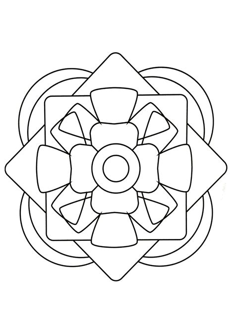 26 Best Ideas For Coloring Geometric Mandala Coloring Pages