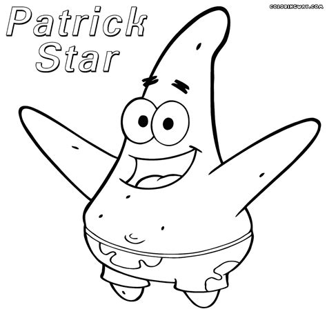 Patrick Coloring Pages Coloring Print