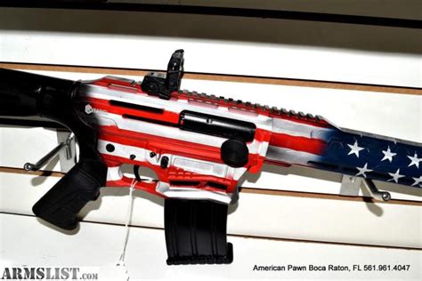 ARMSLIST For Sale Citadel Boss 25 AR Style Shotgun Cerakote USA Flag
