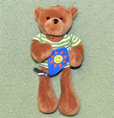 Gund Springtime Flapadoodles Teddy Bear With Kite Plush Stuffed Floppy