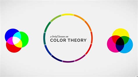 A Short Lesson On Colour Theory Color Theory Graphic Design Lessons