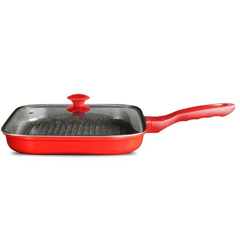 Tigaie Grill Capac Cooking By Heinner Home Chef Inductie 28x4cm