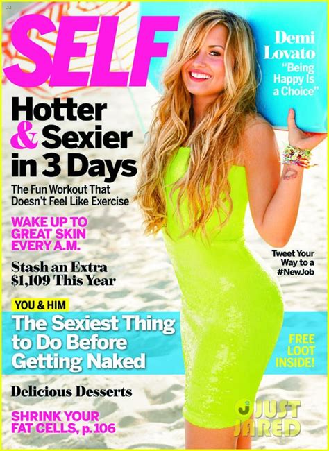 Demi Lovato Covers Self Magazine August 2012 Photo 2688350 Demi Lovato Magazine Pictures