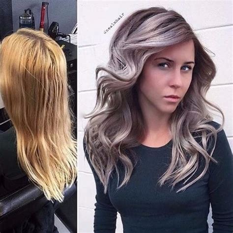 We love the dark root then fading in different highlights of color 50 Superb Ash Blonde Hair Color Ideas to Try Out! - My New ...