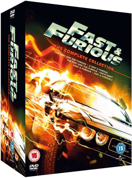 Fast And Furious 1 5 The Complete Collection Dvd Zavvi