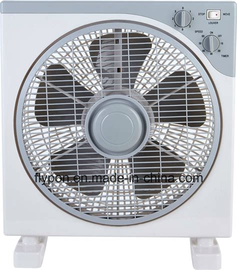 5 Blade Plastic Portable Mini Box Fan Kyt30 02 China Carry Handle And