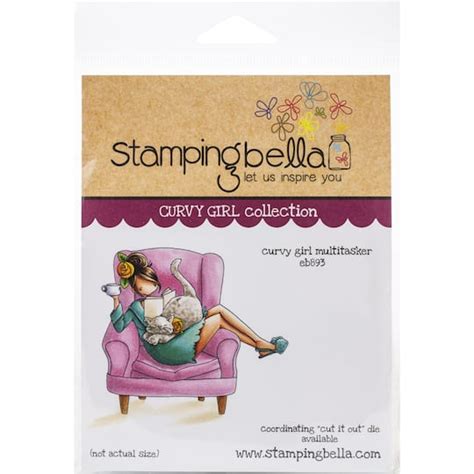 Stamping Bella Curvy Girl Multitasker Cling Stamps Michaels