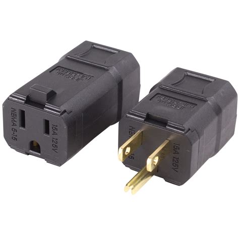 Buy Journeyman Pro Clamshell Plug And Connector Set 15 Amp 120 125 Volt